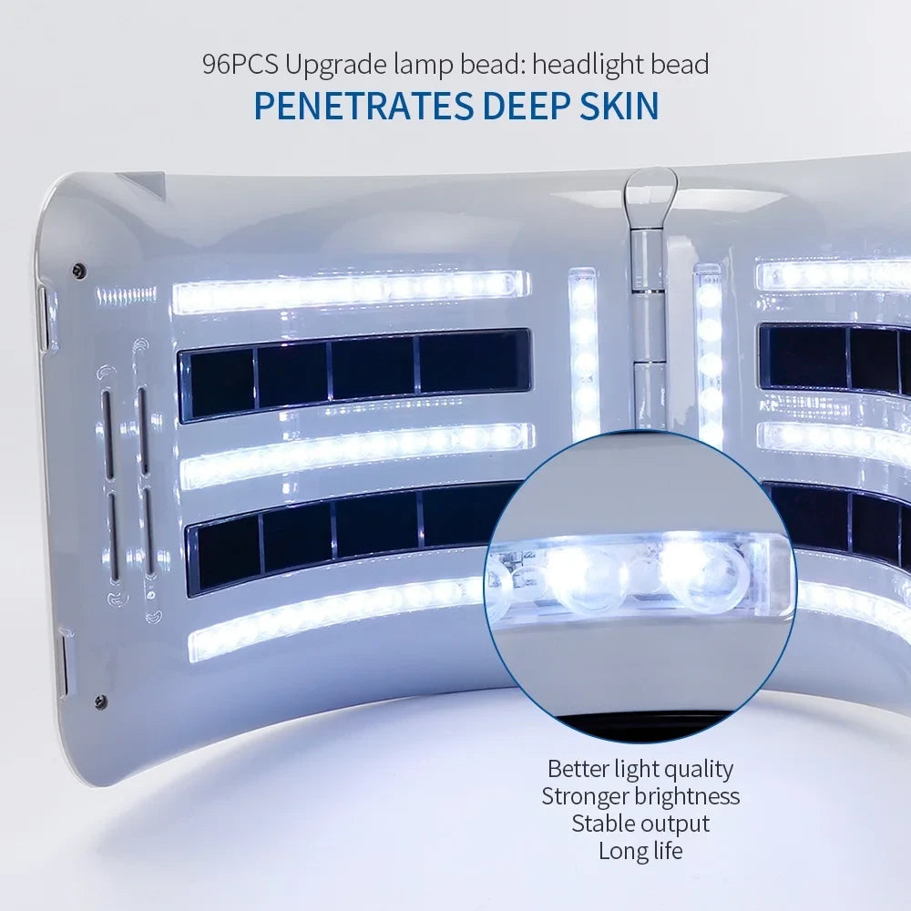 High-Quality Photon Light Therapy Foldable Mask