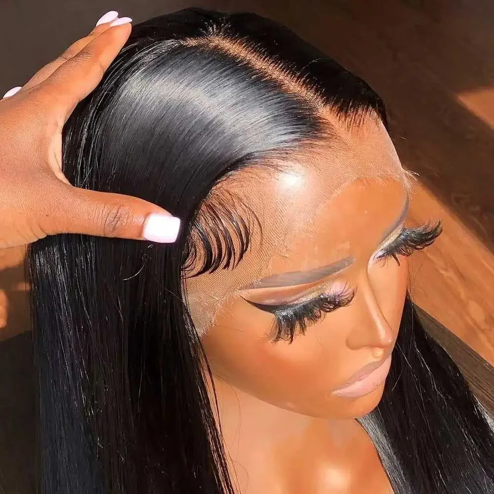 Brazilian Xpressions Straight Human Hair Lace Wig