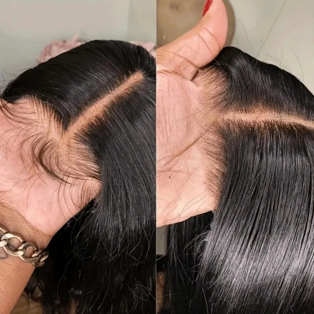 Brazilian Xpressions Straight Human Hair Lace Wig