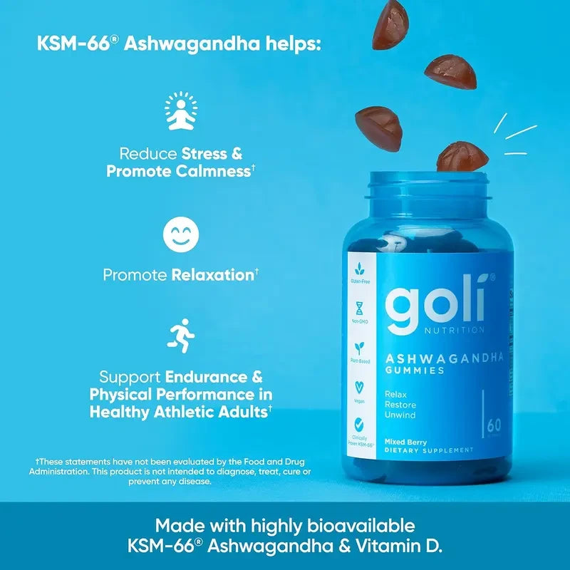 Ashwagandha Vitamin D Gummies