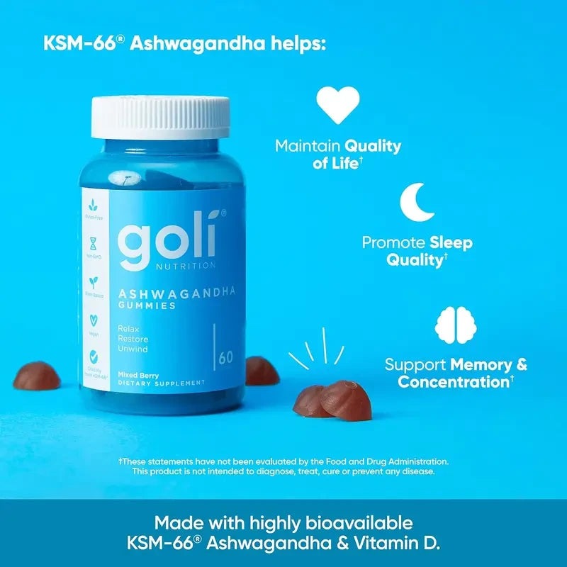 Ashwagandha Vitamin D Gummies