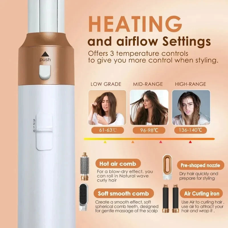 Five-in-One Hair Styling Set