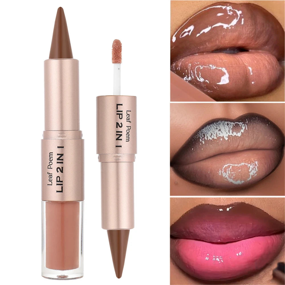 Double Head Plumping Lip Liner and Glaze