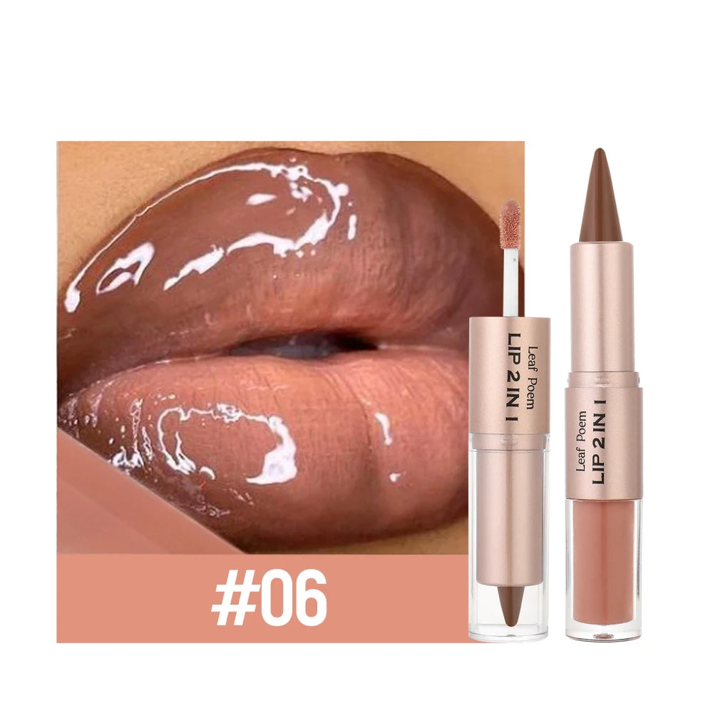 Double Head Plumping Lip Liner and Glaze