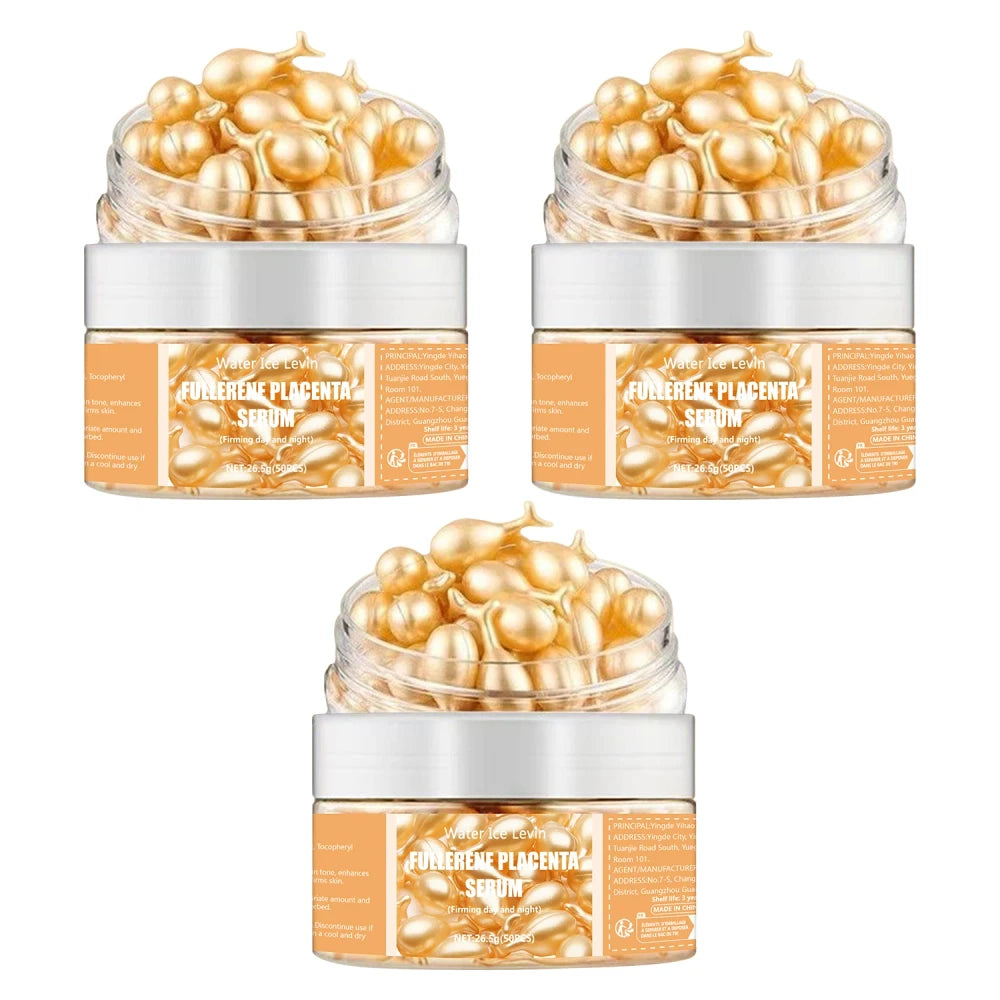 Fullerene Placenta Firming Serum- minimizes wrinkles