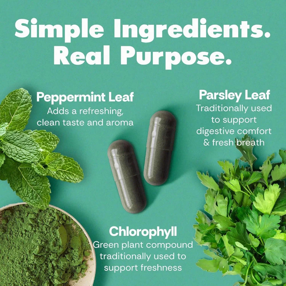 Chlorophyll Vegan Detox Capsules