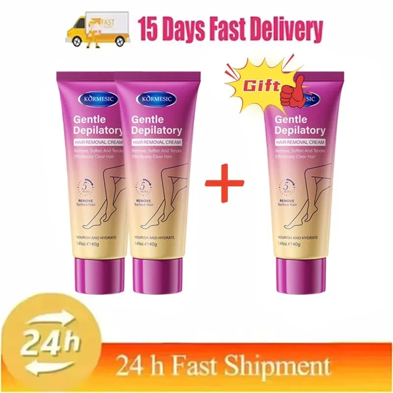 Painless Permanent Depilatory Cream