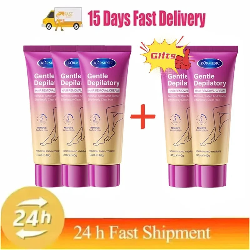 Painless Permanent Depilatory Cream