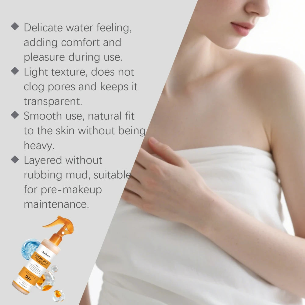 Kojic Acid Turmeric Exfoliating Body Spray