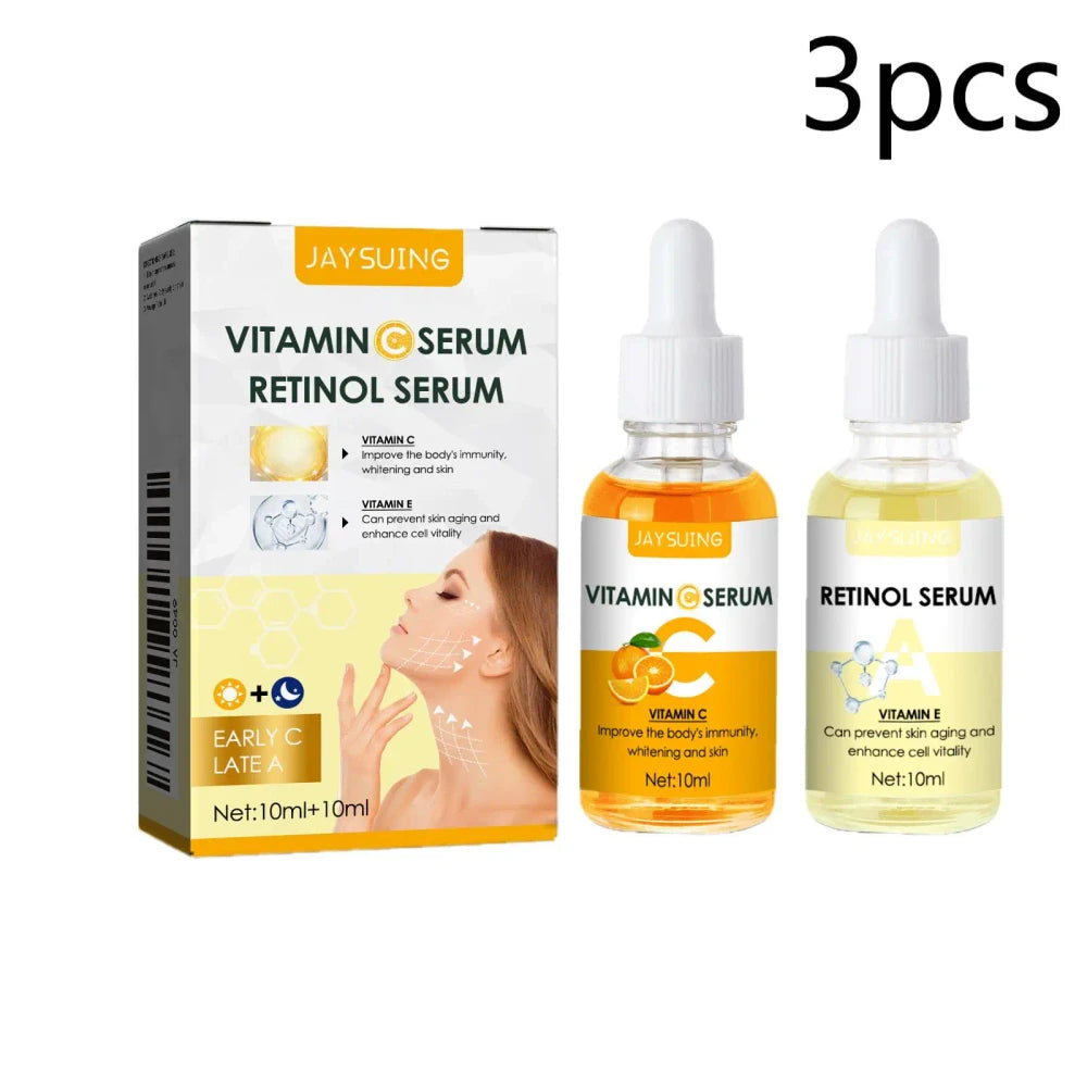 Vitamin C and Retinol Serum Duo